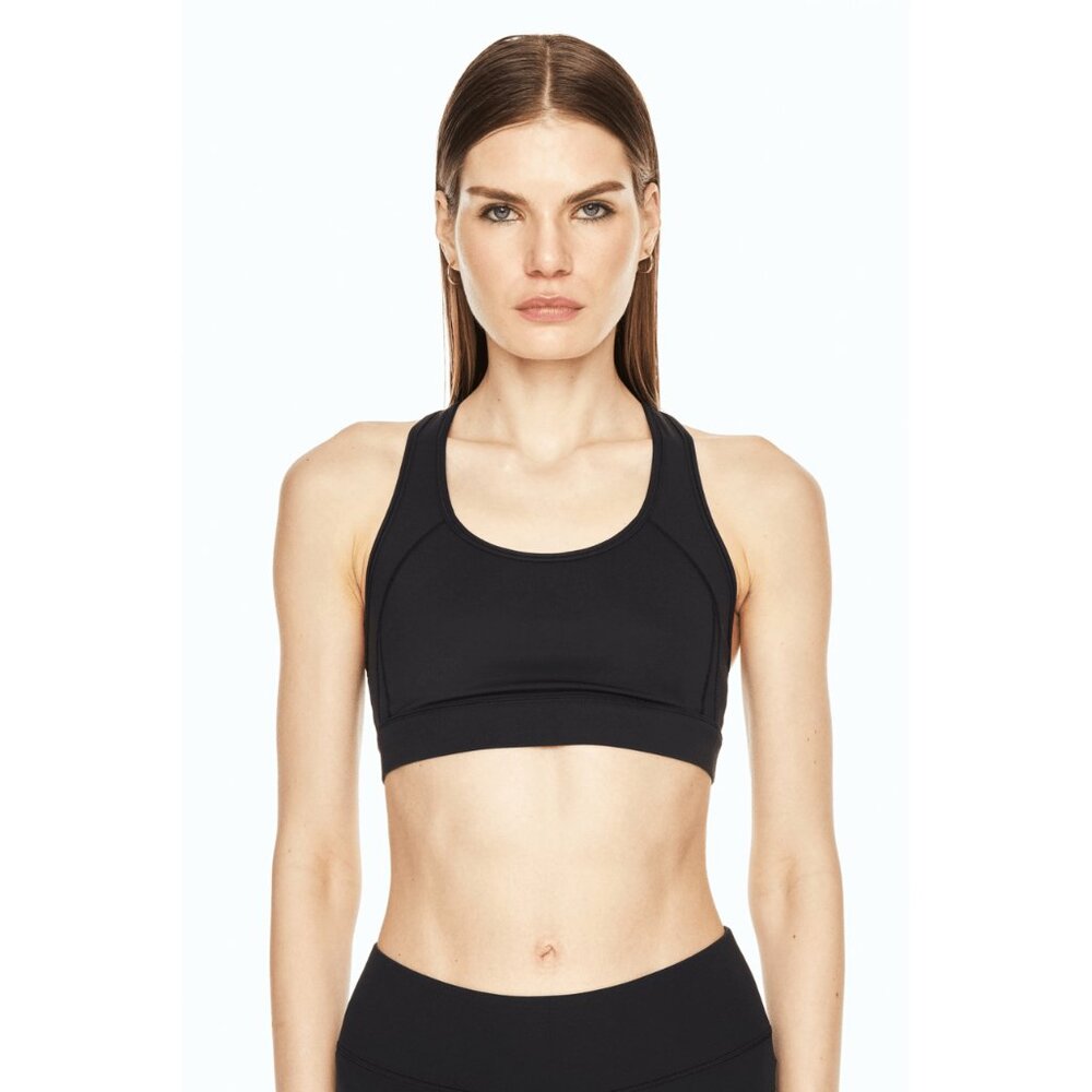 BANDIER Center Stage Sports Bra BLACK SMALL NEW WOT